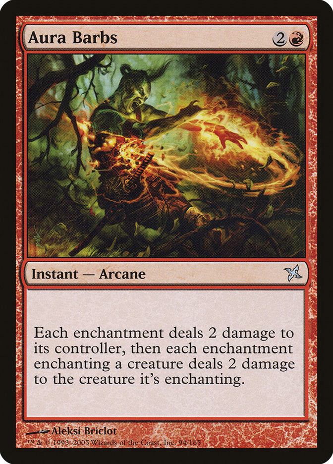 Aura Barbs 94 (Betrayers of Kamigawa)  | Good Games Adelaide SA