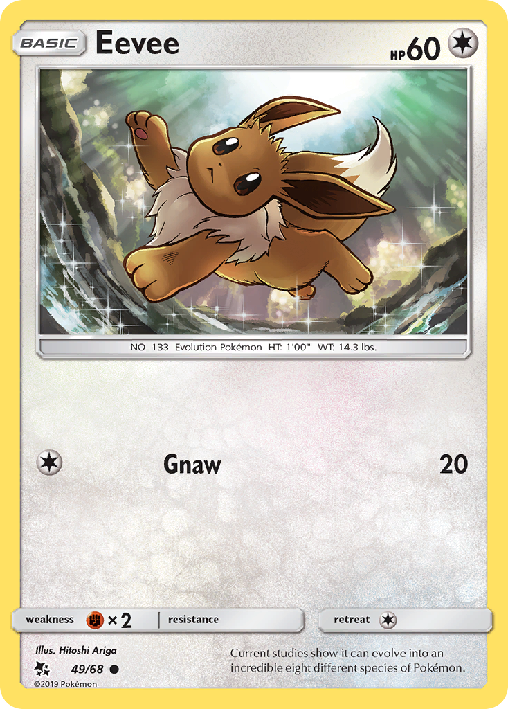 Eevee (49/68) [Sun & Moon: Hidden Fates] | Good Games Adelaide SA
