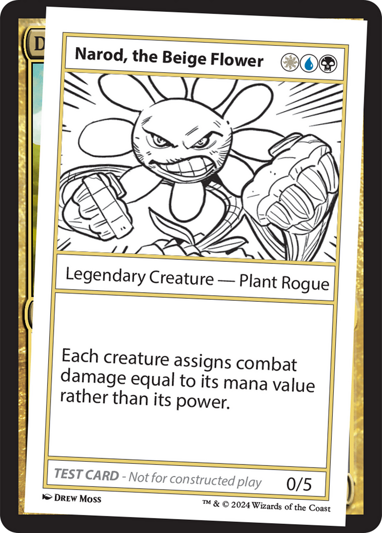 Narod, the Beige Flower [Mystery Booster 2 Playtest Cards] | Good Games Adelaide SA