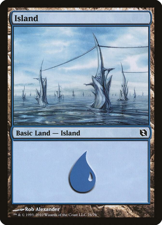 Island 76 (Duel Decks: Elspeth vs. Tezzeret)  | Good Games Adelaide SA