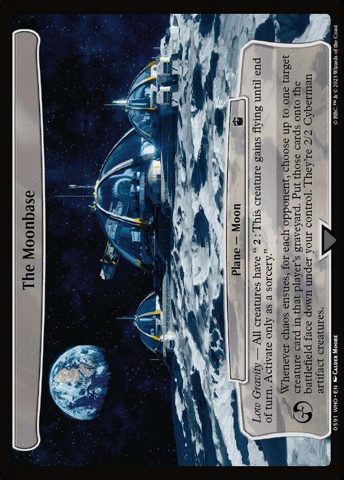 The Moonbase 591 (Planechase: Universes Beyond: Doctor Who)  | Good Games Adelaide SA