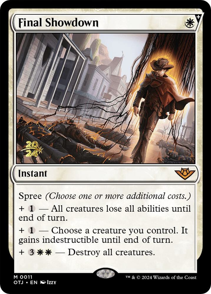 Final Showdown 11 (Prerelease Cards)  - Foil | Good Games Adelaide SA