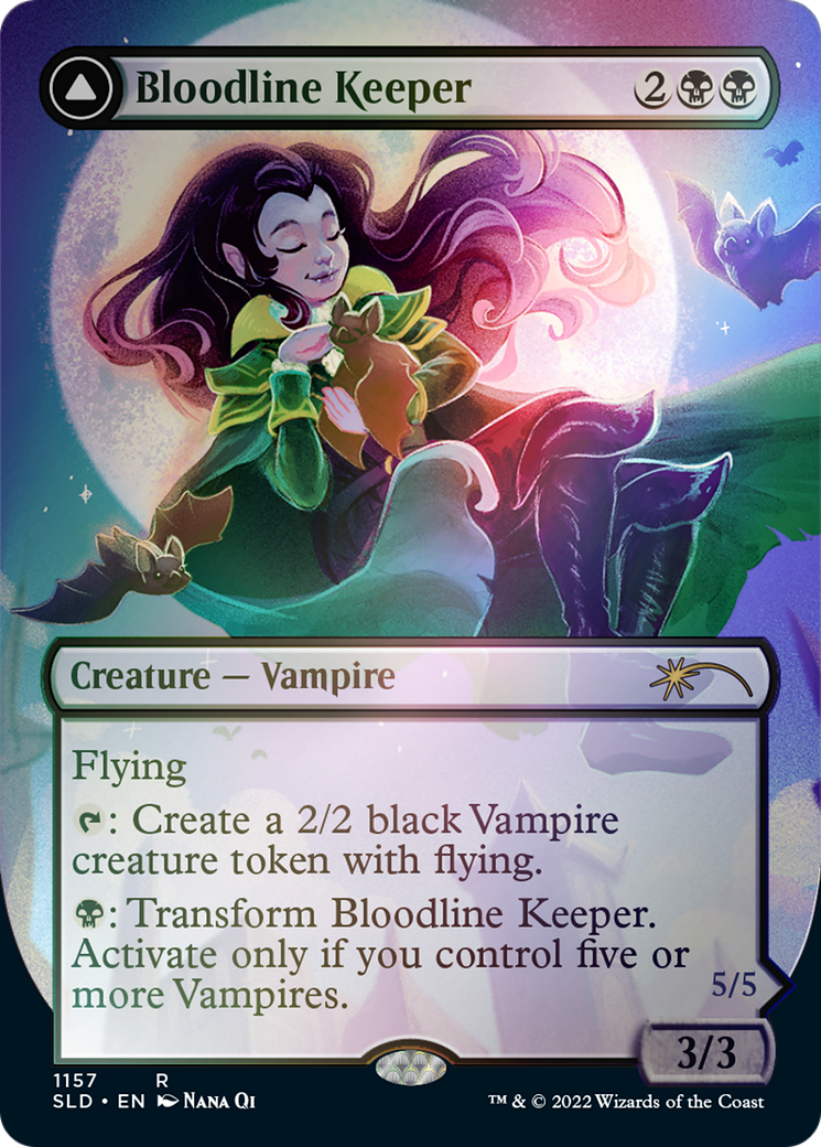 Bloodline Keeper // Lord of Lineage (Borderless) [Secret Lair: From Cute to Brute] | Good Games Adelaide SA