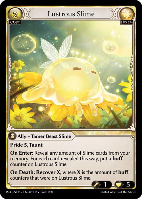 Lustrous Slime (031) [Silvie Re:Collection, Slime Sovereign] | Good Games Adelaide SA
