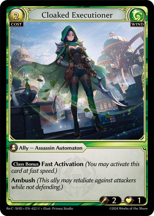Cloaked Executioner (022) [Tristan Re:Collection, Shadowdancer] | Good Games Adelaide SA