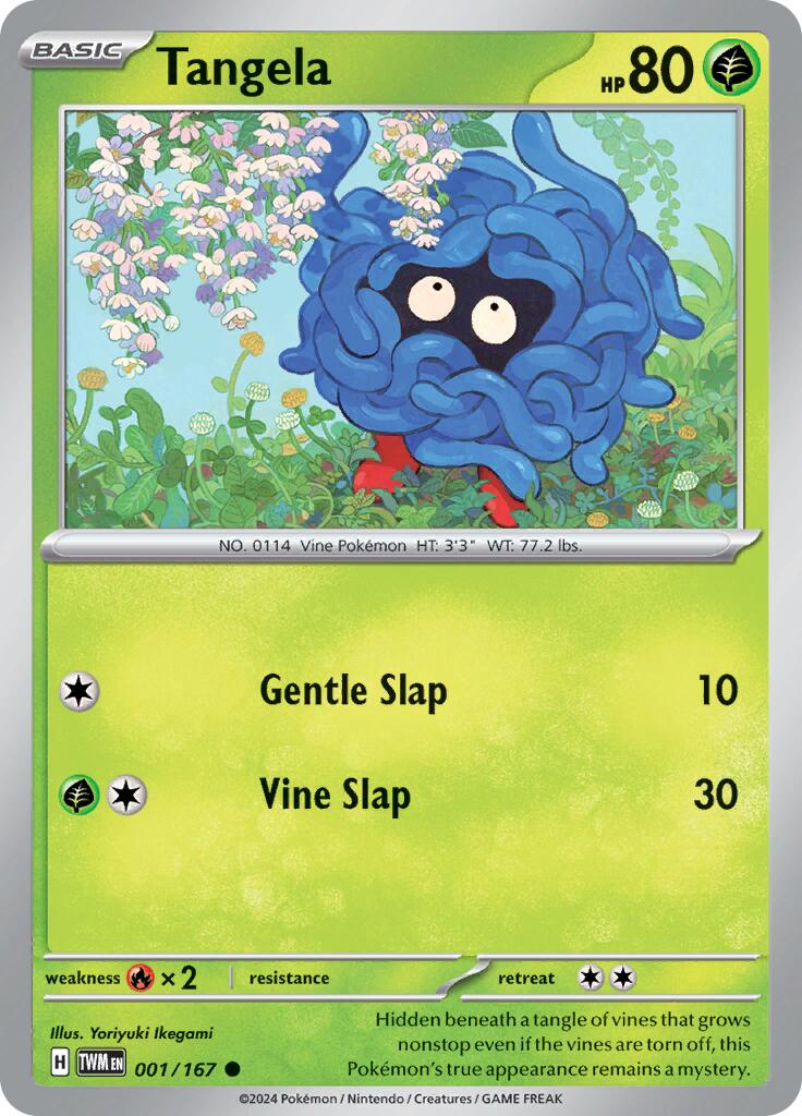 Tangela (001/167) [Scarlet & Violet: Twilight Masquerade] | Good Games Adelaide SA