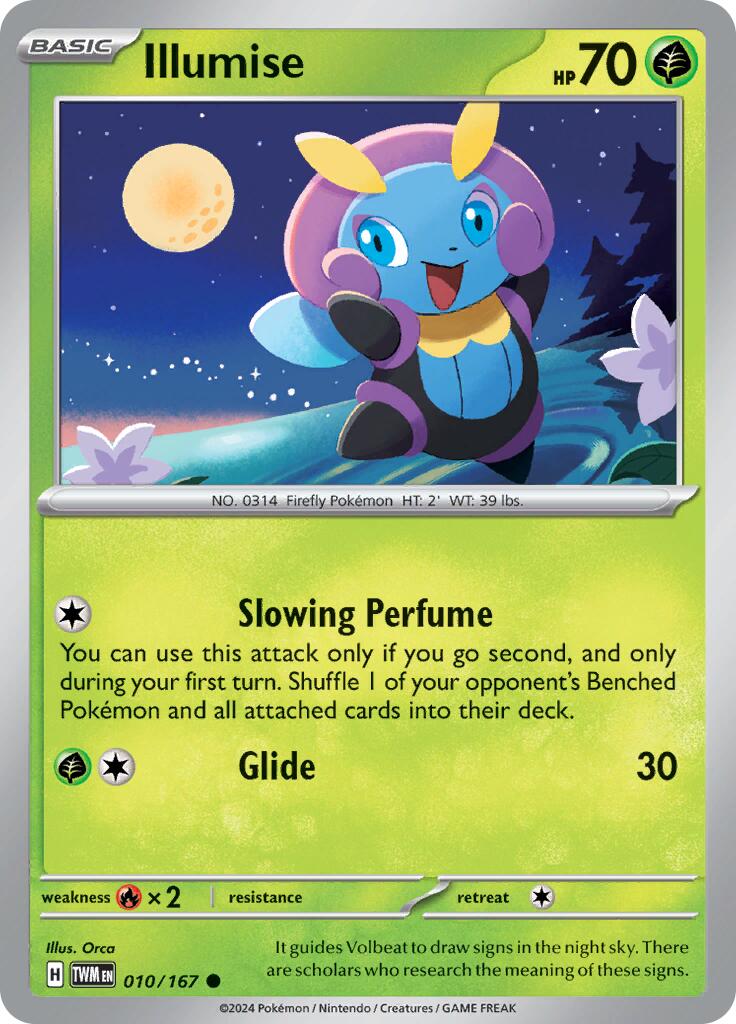 Illumise (010/167) [Scarlet & Violet: Twilight Masquerade] | Good Games Adelaide SA