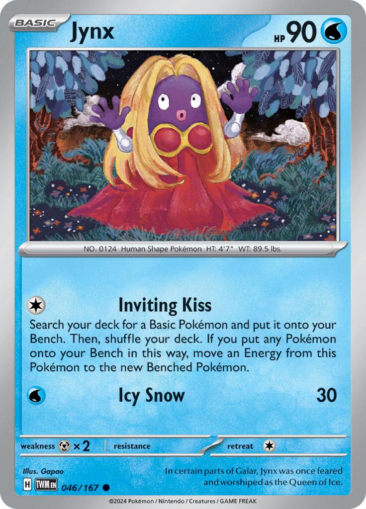 Jynx (046/167) [Scarlet & Violet: Twilight Masquerade] | Good Games Adelaide SA