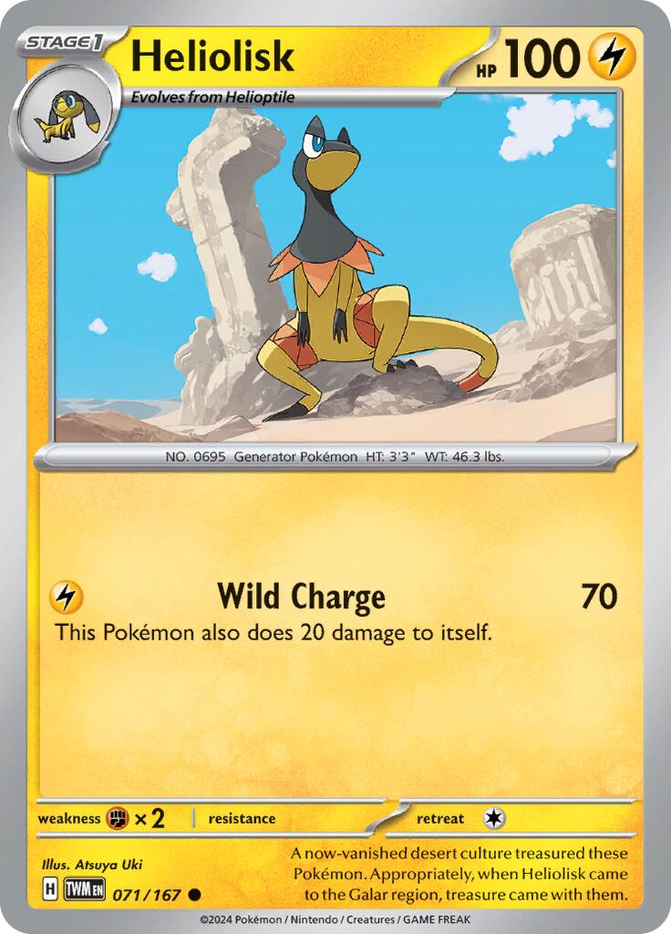 Heliolisk (071/167) [Scarlet & Violet: Twilight Masquerade] | Good Games Adelaide SA