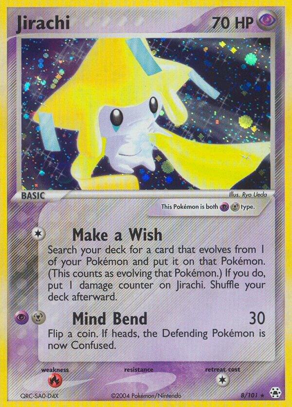 Jirachi 8/101 (Hidden Legends)  - Reverse Holofoil | Good Games Adelaide SA