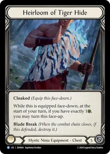Heirloom of Tiger Hide [ZEN004] (Part the Mistveil) | Good Games Adelaide SA