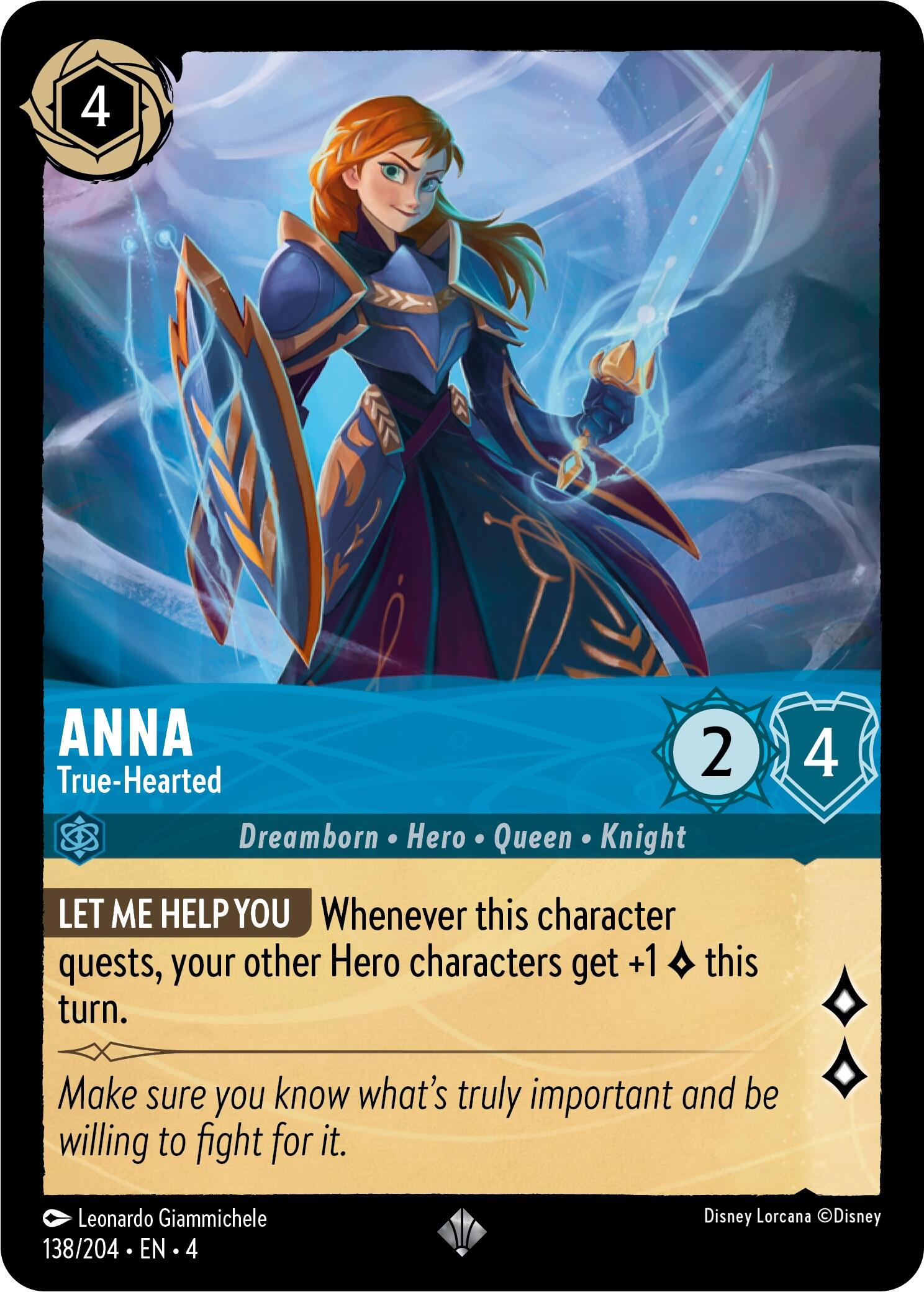 Anna - True-Hearted (138/204) [Ursula's Return] | Good Games Adelaide SA