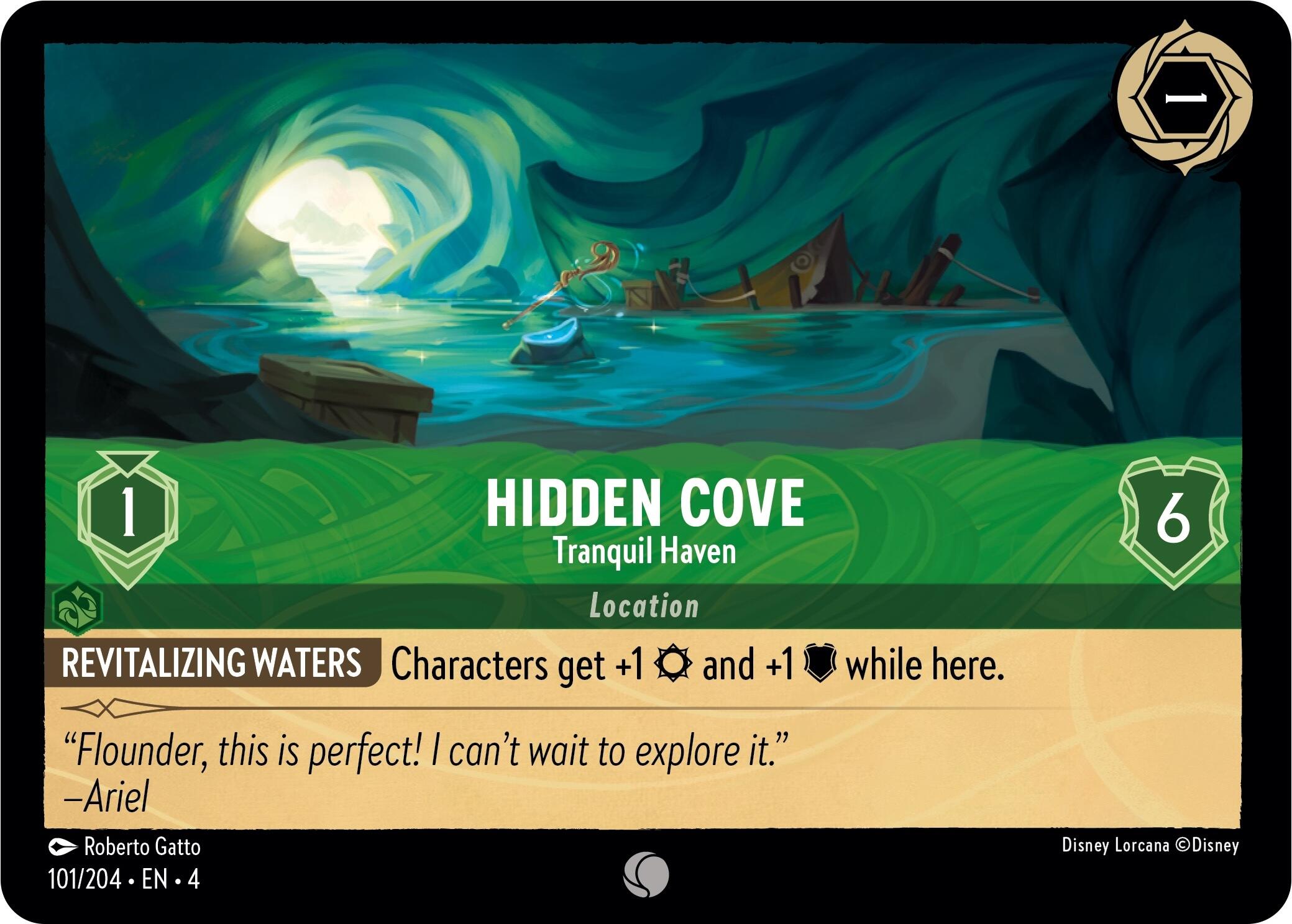 Hidden Cove - Tranquil Haven (101/204) [Ursula's Return] | Good Games Adelaide SA