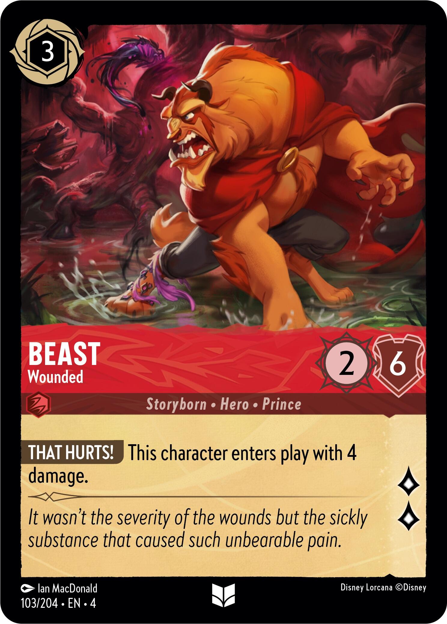 Beast - Wounded (103/204) [Ursula's Return] | Good Games Adelaide SA