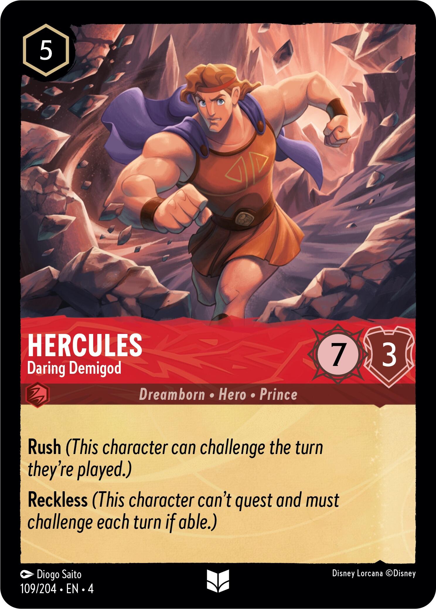 Hercules - Daring Demigod (109/204) [Ursula's Return] | Good Games Adelaide SA