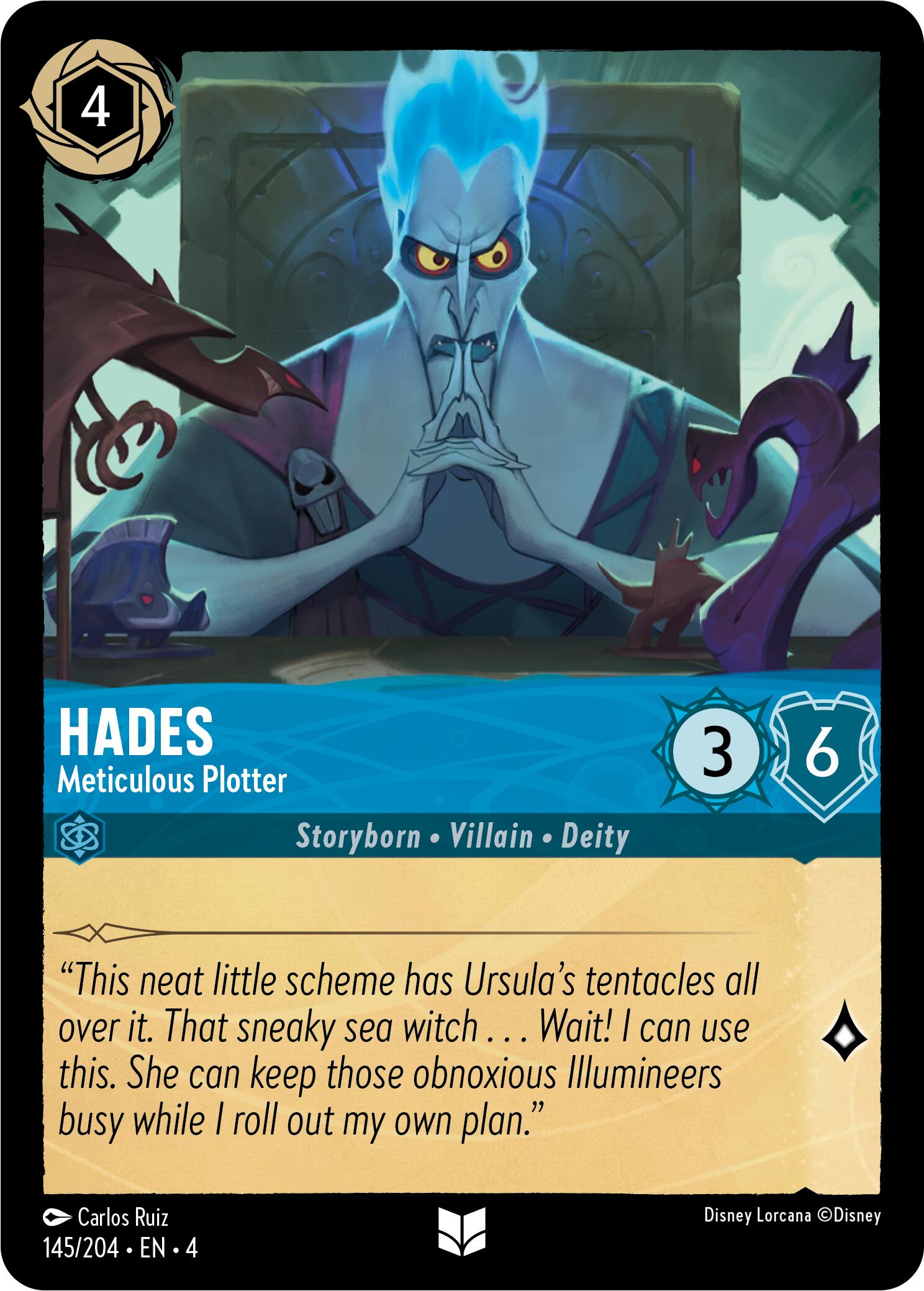 Hades - Meticulous Plotter (145/204) [Ursula's Return] | Good Games Adelaide SA