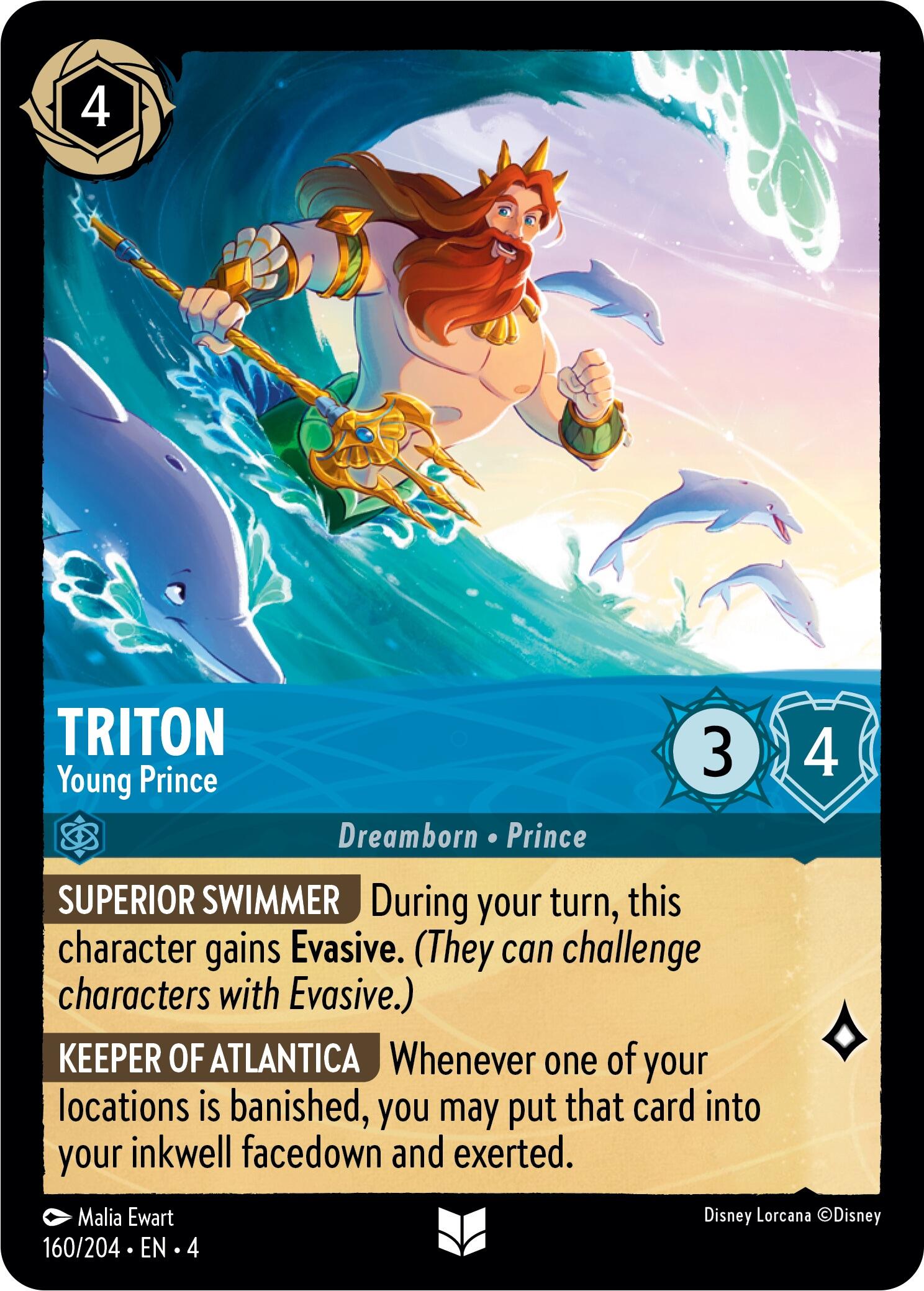 Triton - Young Prince (160/204) [Ursula's Return] | Good Games Adelaide SA