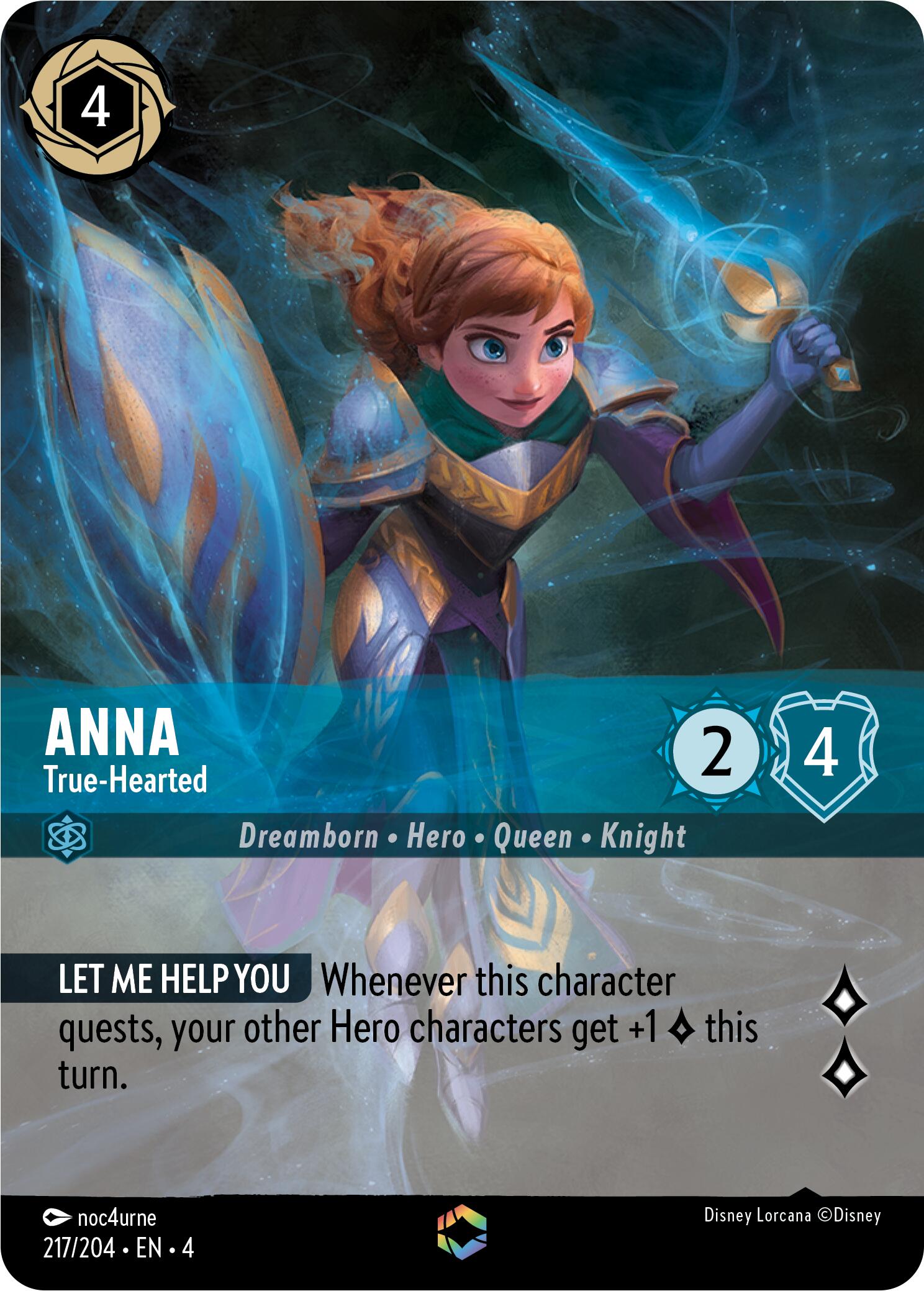 Anna - True-Hearted (Enchanted) (217/204) [Ursula's Return] | Good Games Adelaide SA