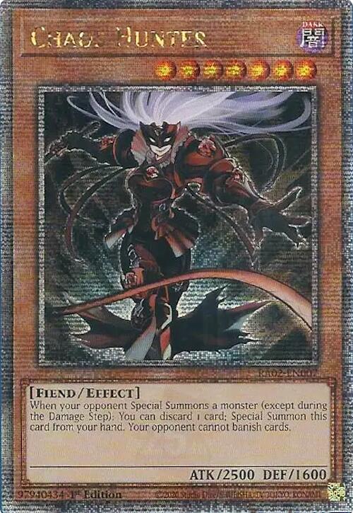 Chaos Hunter (Quarter Century Secret Rare) [RA02-EN007] Quarter Century Secret Rare | Good Games Adelaide SA