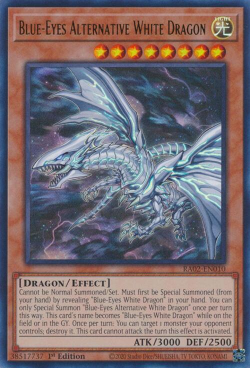 Blue-Eyes Alternative White Dragon [RA02-EN010] Super Rare | Good Games Adelaide SA
