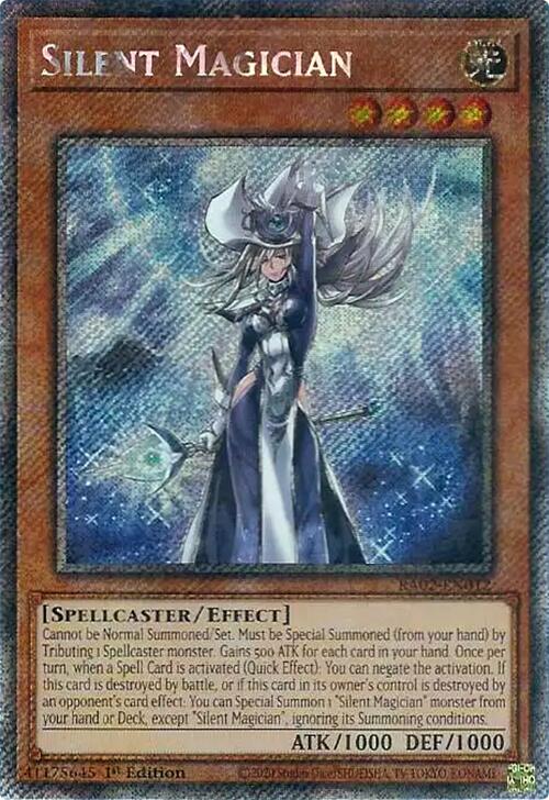 Silent Magician (Platinum Secret Rare) [RA02-EN012] Platinum Secret Rare | Good Games Adelaide SA