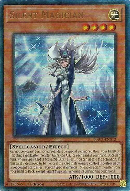 Silent Magician (PUR) [RA02-EN012] Prismatic Ultimate Rare | Good Games Adelaide SA