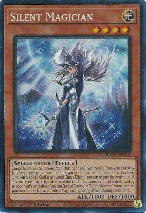 Silent Magician (PCR) [RA02-EN012] Prismatic Collector's Rare | Good Games Adelaide SA