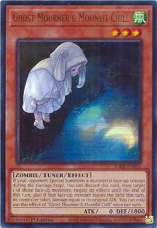 Ghost Mourner & Moonlit Chill (Alternate Art) (UR) [RA02-EN015] Ultra Rare | Good Games Adelaide SA