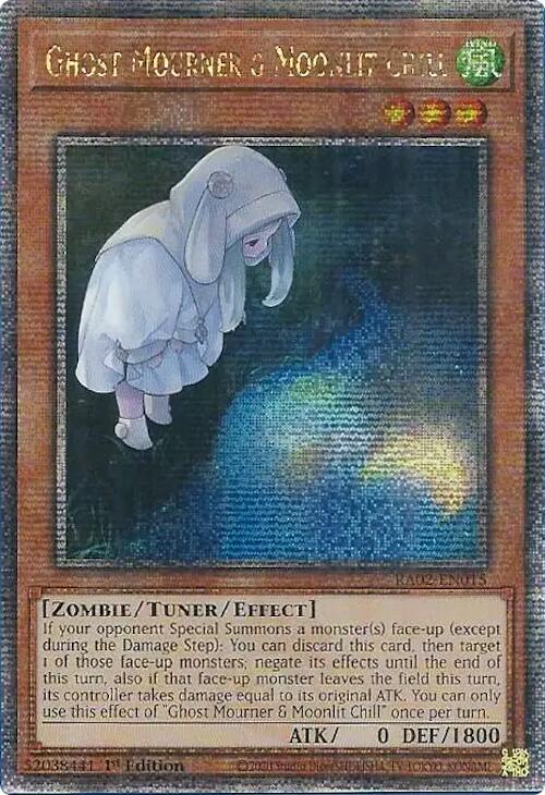 Ghost Mourner & Moonlit Chill (Alternate Art) (Quarter Century Secret Rare) [RA02-EN015] Quarter Century Secret Rare | Good Games Adelaide SA