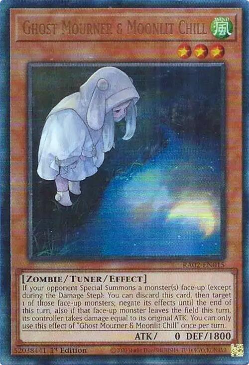 Ghost Mourner & Moonlit Chill (Alternate Art) (PUR) [RA02-EN015] Prismatic Ultimate Rare | Good Games Adelaide SA
