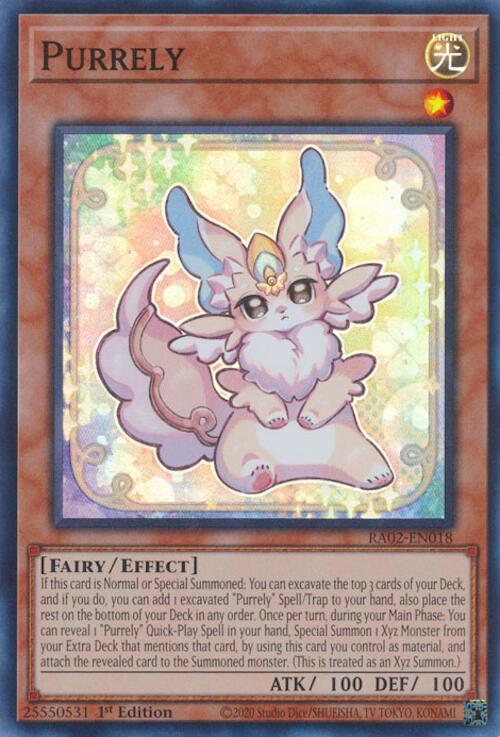 Purrely [RA02-EN018] Super Rare | Good Games Adelaide SA