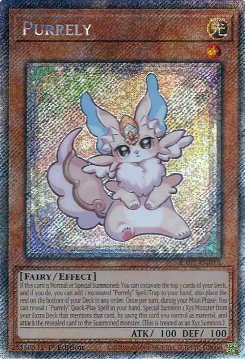 Purrely (Platinum Secret Rare) [RA02-EN018] Platinum Secret Rare | Good Games Adelaide SA