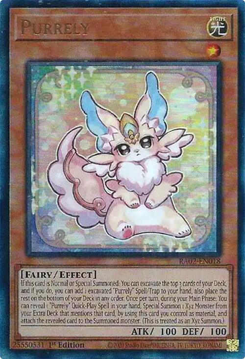 Purrely (PUR) [RA02-EN018] Prismatic Ultimate Rare | Good Games Adelaide SA