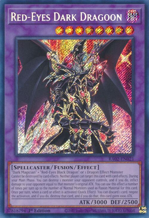 Red-Eyes Dark Dragoon (Secret Rare) [RA02-EN021] Secret Rare | Good Games Adelaide SA
