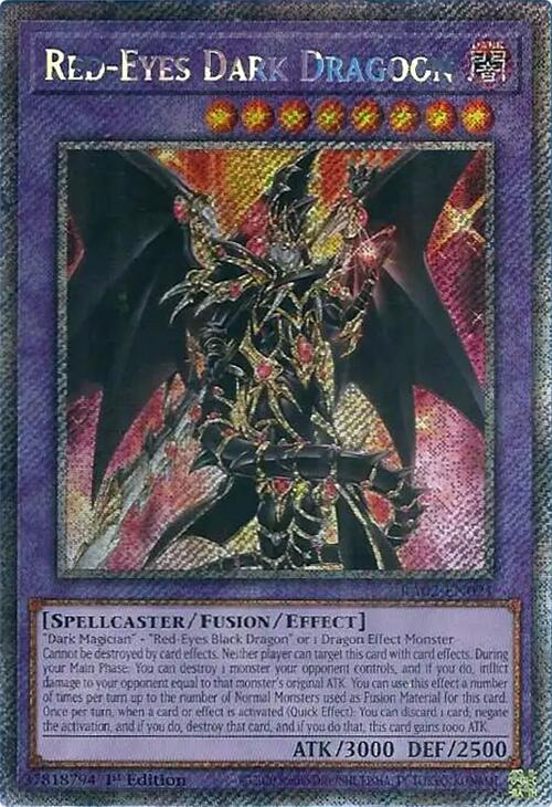 Red-Eyes Dark Dragoon (Platinum Secret Rare) [RA02-EN021] Platinum Secret Rare | Good Games Adelaide SA