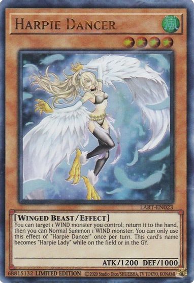 Harpie Dancer [LART-EN023] Ultra Rare | Good Games Adelaide SA
