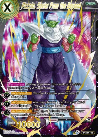 Piccolo, Savior from Beyond (Gold Stamped) [P-244] | Good Games Adelaide SA