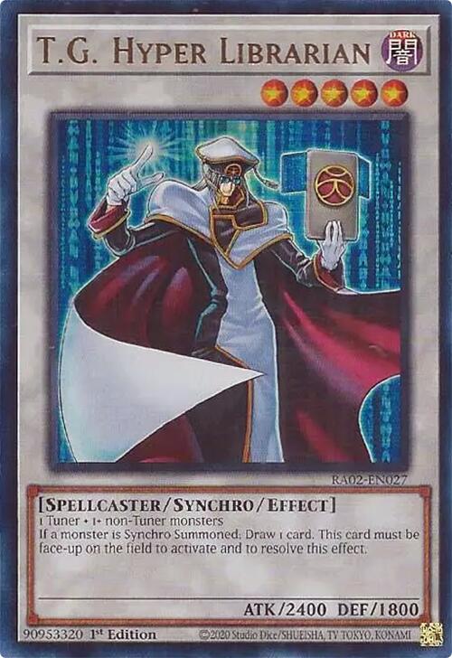 T.G. Hyper Librarian (UR) [RA02-EN027] Ultra Rare | Good Games Adelaide SA