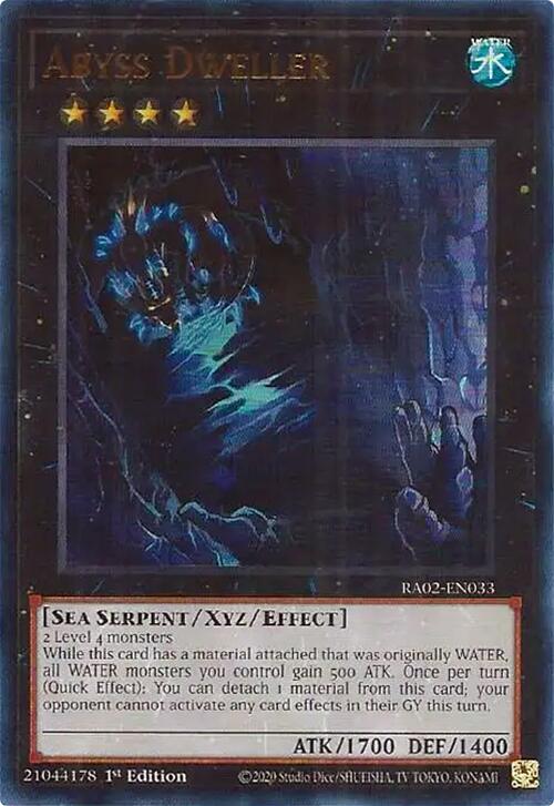 Abyss Dweller (UR) [RA02-EN033] Ultra Rare | Good Games Adelaide SA