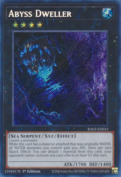 Abyss Dweller (Secret Rare) [RA02-EN033] Secret Rare | Good Games Adelaide SA