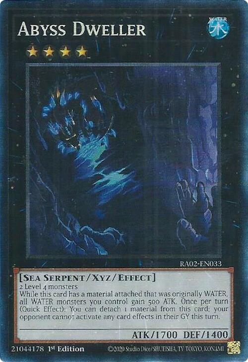 Abyss Dweller (PCR) [RA02-EN033] Prismatic Collector's Rare | Good Games Adelaide SA