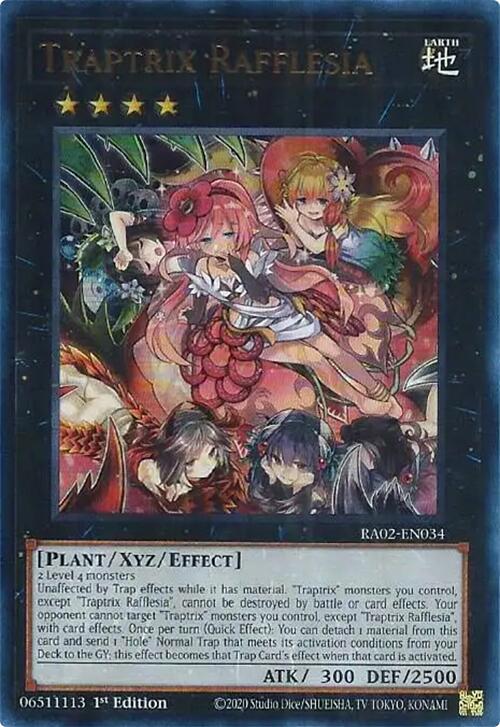 Traptrix Rafflesia (UR) [RA02-EN034] Ultra Rare | Good Games Adelaide SA