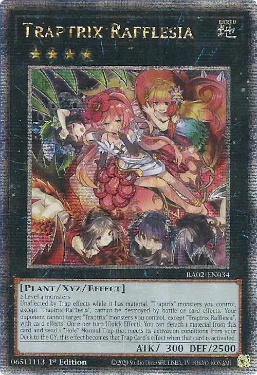 Traptrix Rafflesia (Quarter Century Secret Rare) [RA02-EN034] Quarter Century Secret Rare | Good Games Adelaide SA