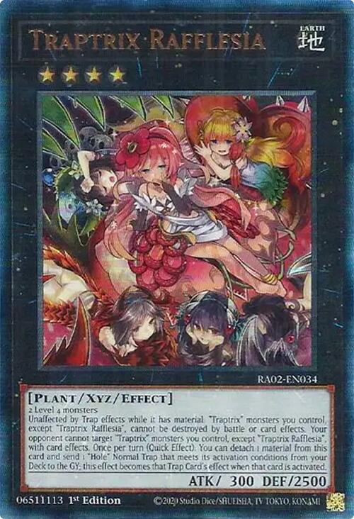 Traptrix Rafflesia (PUR) [RA02-EN034] Prismatic Ultimate Rare | Good Games Adelaide SA