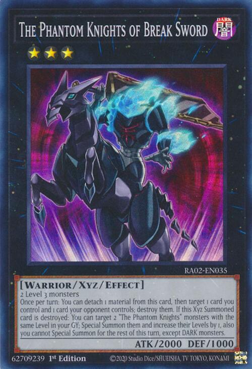 The Phantom Knights of Break Sword [RA02-EN035] Super Rare | Good Games Adelaide SA