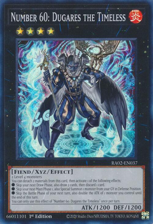 Number 60: Dugares the Timeless [RA02-EN037] Super Rare | Good Games Adelaide SA