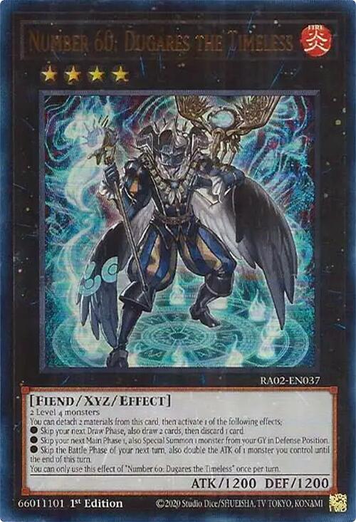 Number 60: Dugares the Timeless (UR) [RA02-EN037] Ultra Rare | Good Games Adelaide SA