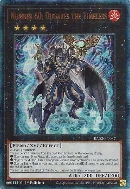 Number 60: Dugares the Timeless (PUR) [RA02-EN037] Prismatic Ultimate Rare | Good Games Adelaide SA