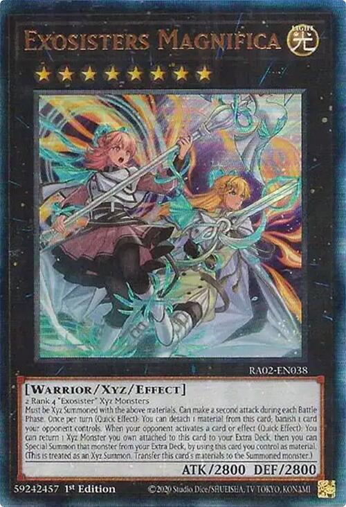 Exosisters Magnifica (PUR) [RA02-EN038] Prismatic Ultimate Rare | Good Games Adelaide SA