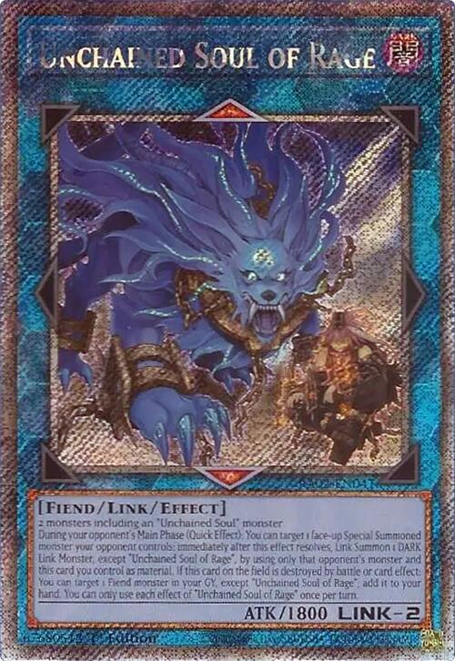 Unchained Soul of Rage (Platinum Secret Rare) [RA02-EN041] Platinum Secret Rare | Good Games Adelaide SA